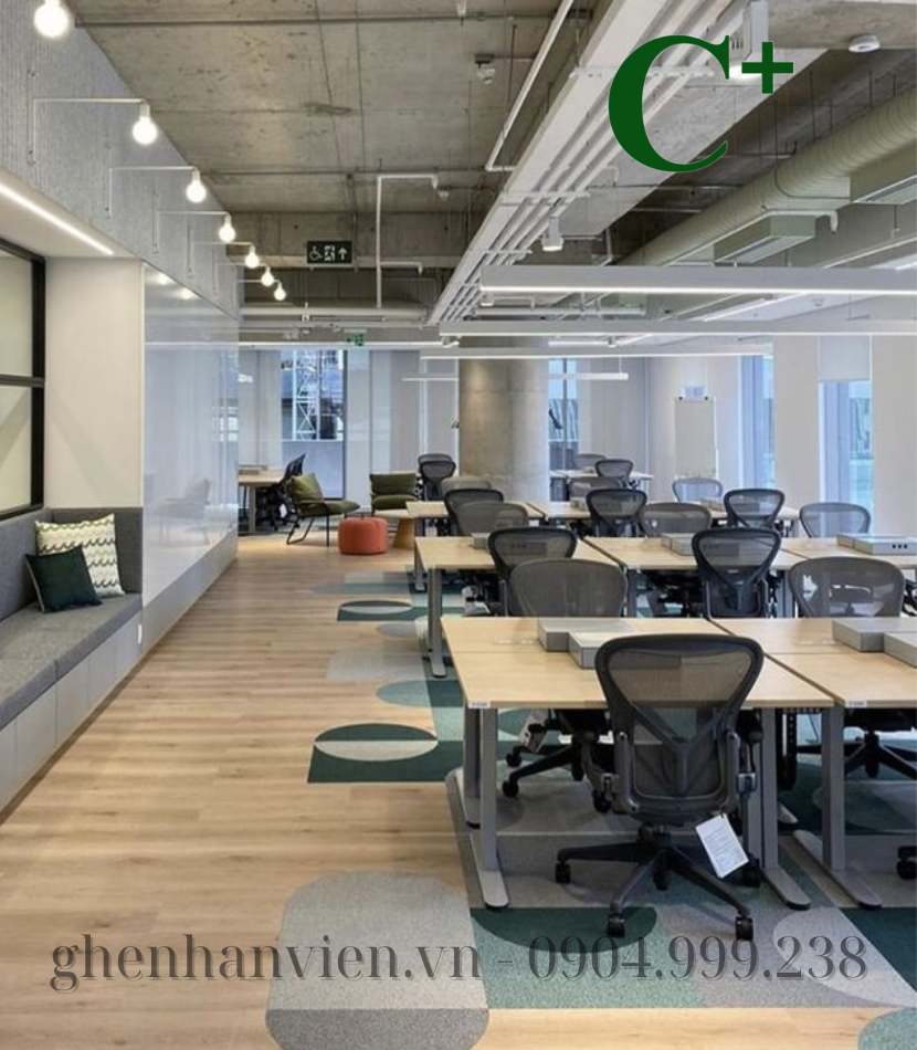 Ghế nhân viên hiện đại dành cho các công ty lớn, văn phòng hiện đại